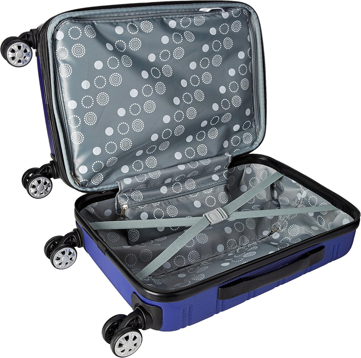 Melbourne Hardside Expandable Spinner Wheel Luggage, Carry-On 20", Metallic - Colors B