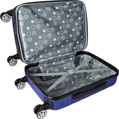 Melbourne Hardside Expandable Spinner Wheel Luggage, Carry-On 20", Metallic - Colors B