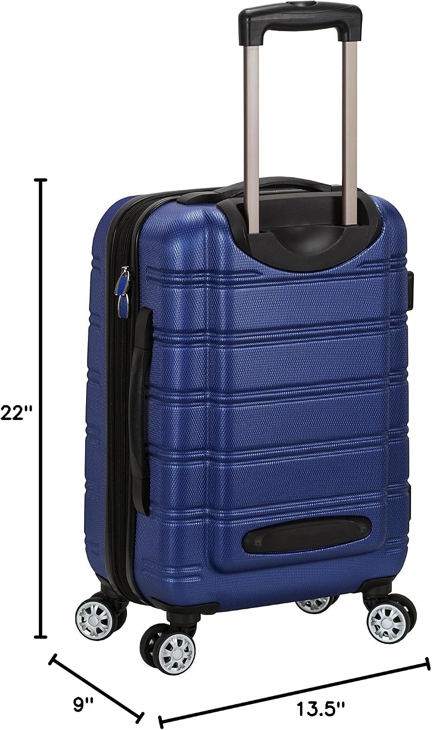 Melbourne Hardside Expandable Spinner Wheel Luggage, Carry-On 20", Metallic - Colors B