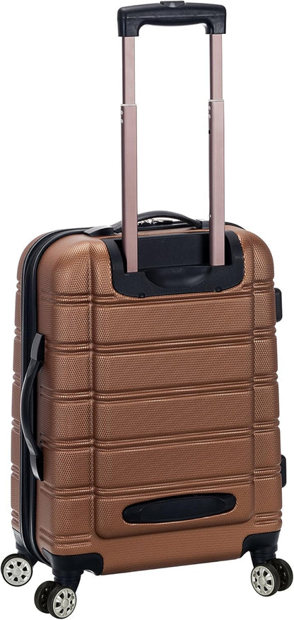 Melbourne Hardside Expandable Spinner Wheel Luggage, Carry-On 20", Metallic - Colors B