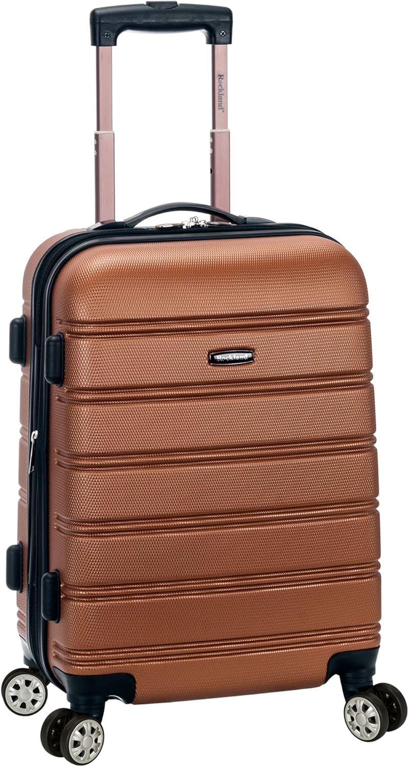 Melbourne Hardside Expandable Spinner Wheel Luggage, Carry-On 20", Metallic - Colors B