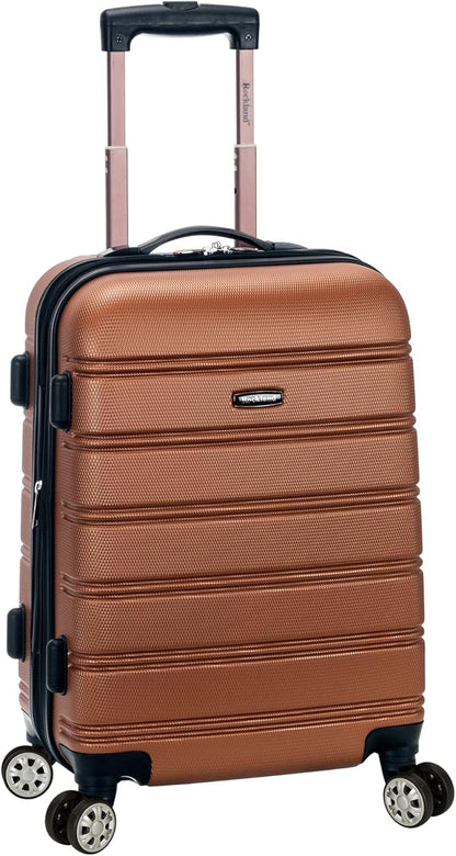 Melbourne Hardside Expandable Spinner Wheel Luggage, Carry-On 20", Metallic - Colors B