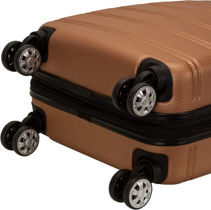 Melbourne Hardside Expandable Spinner Wheel Luggage, Carry-On 20", Metallic - Colors B