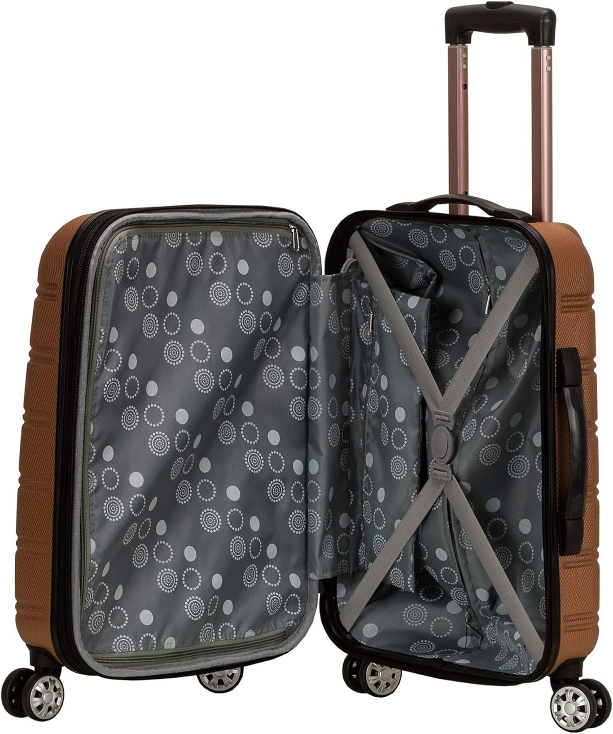 Melbourne Hardside Expandable Spinner Wheel Luggage, Carry-On 20", Metallic - Colors B