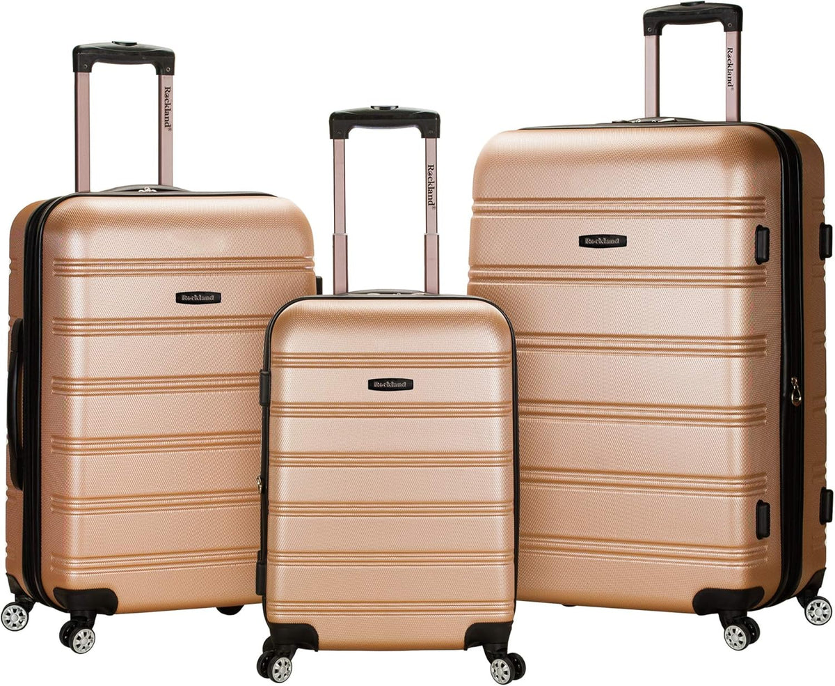 Melbourne Hardside Expandable Spinner Wheel Luggage, Carry-On 20", Metallic - Colors B