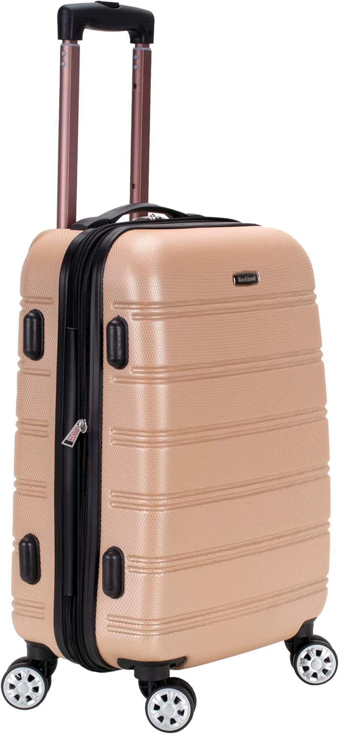 Melbourne Hardside Expandable Spinner Wheel Luggage, Carry-On 20", Metallic - Colors B