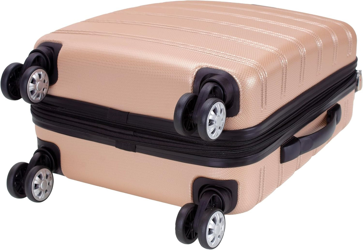 Melbourne Hardside Expandable Spinner Wheel Luggage, Carry-On 20", Metallic - Colors B