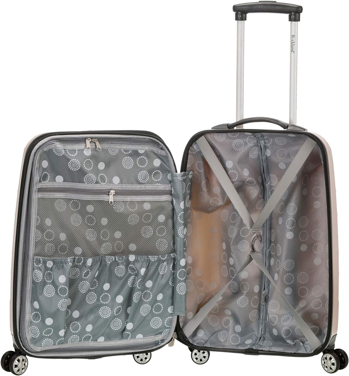 Melbourne Hardside Expandable Spinner Wheel Luggage, Carry-On 20", Metallic - Colors B