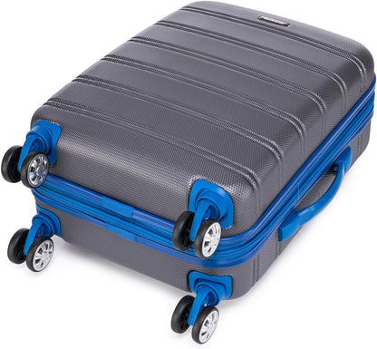 Melbourne Hardside Expandable Spinner Wheel Luggage, Carry-On 20", Metallic - Colors B