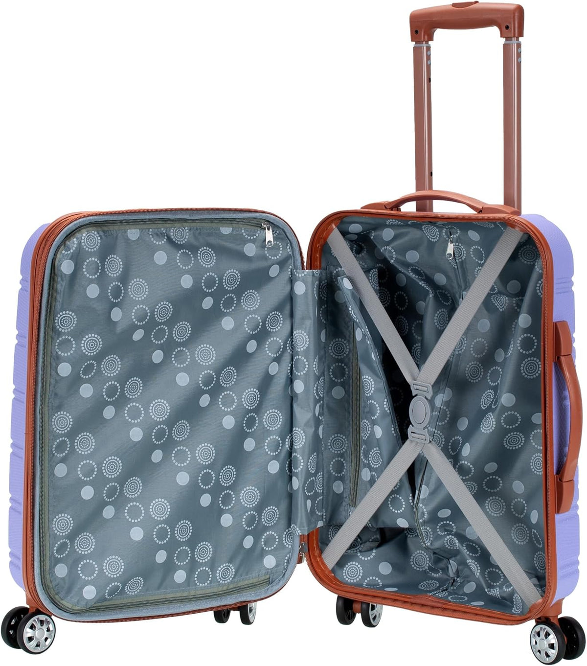 Melbourne Hardside Expandable Spinner Wheel Luggage, Carry-On 20", Metallic - Colors B