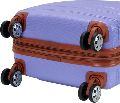 Melbourne Hardside Expandable Spinner Wheel Luggage, Carry-On 20", Metallic - Colors B