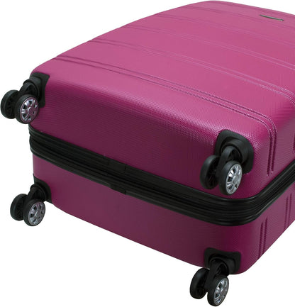Melbourne Hardside Expandable Spinner Wheel Luggage, Carry-On 20", Metallic - Colors B