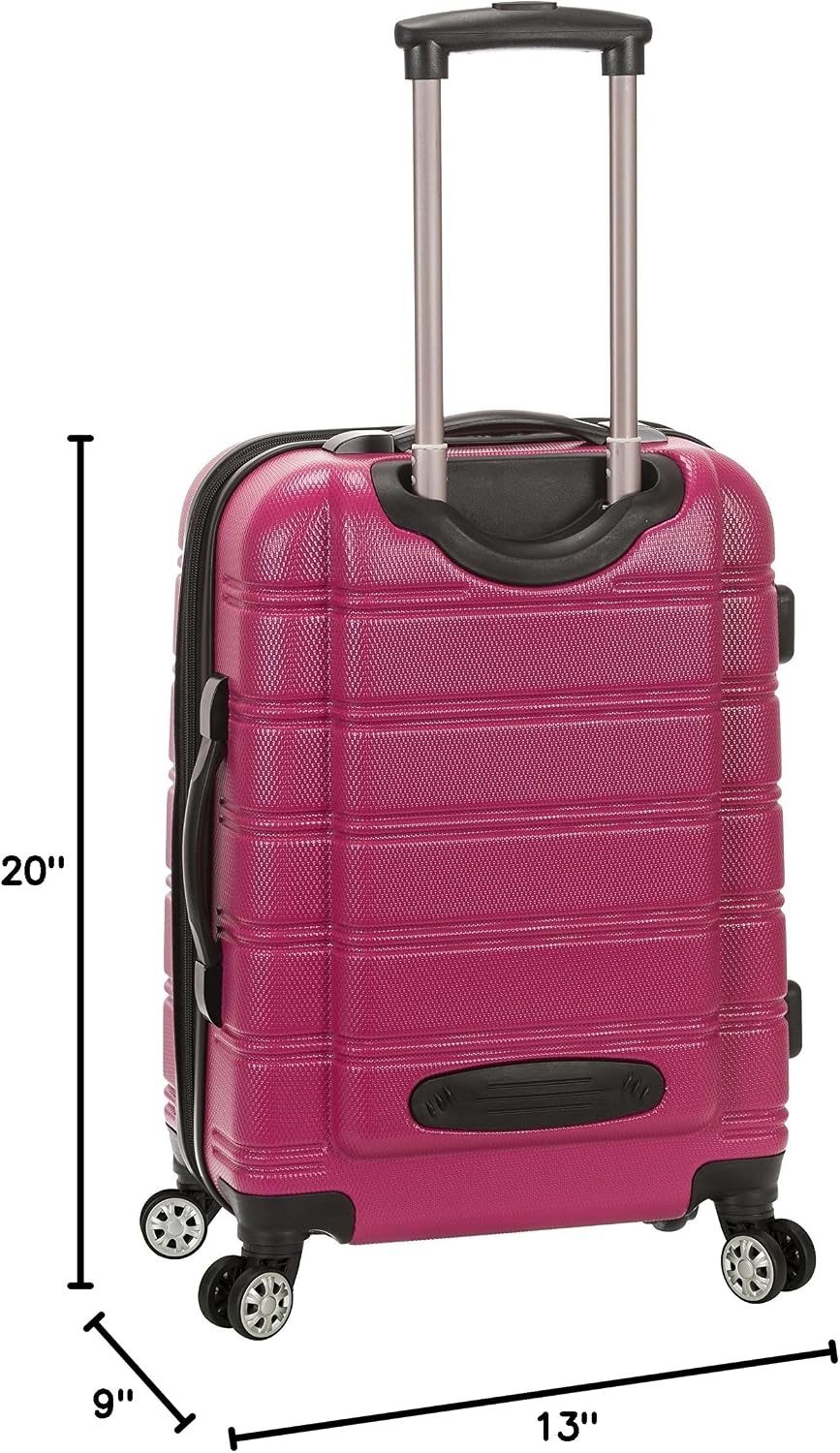 Melbourne Hardside Expandable Spinner Wheel Luggage, Carry-On 20", Metallic - Colors B