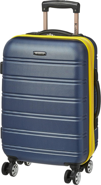 Melbourne Hardside Expandable Spinner Wheel Luggage, Carry-On 20", Metallic - Colors B