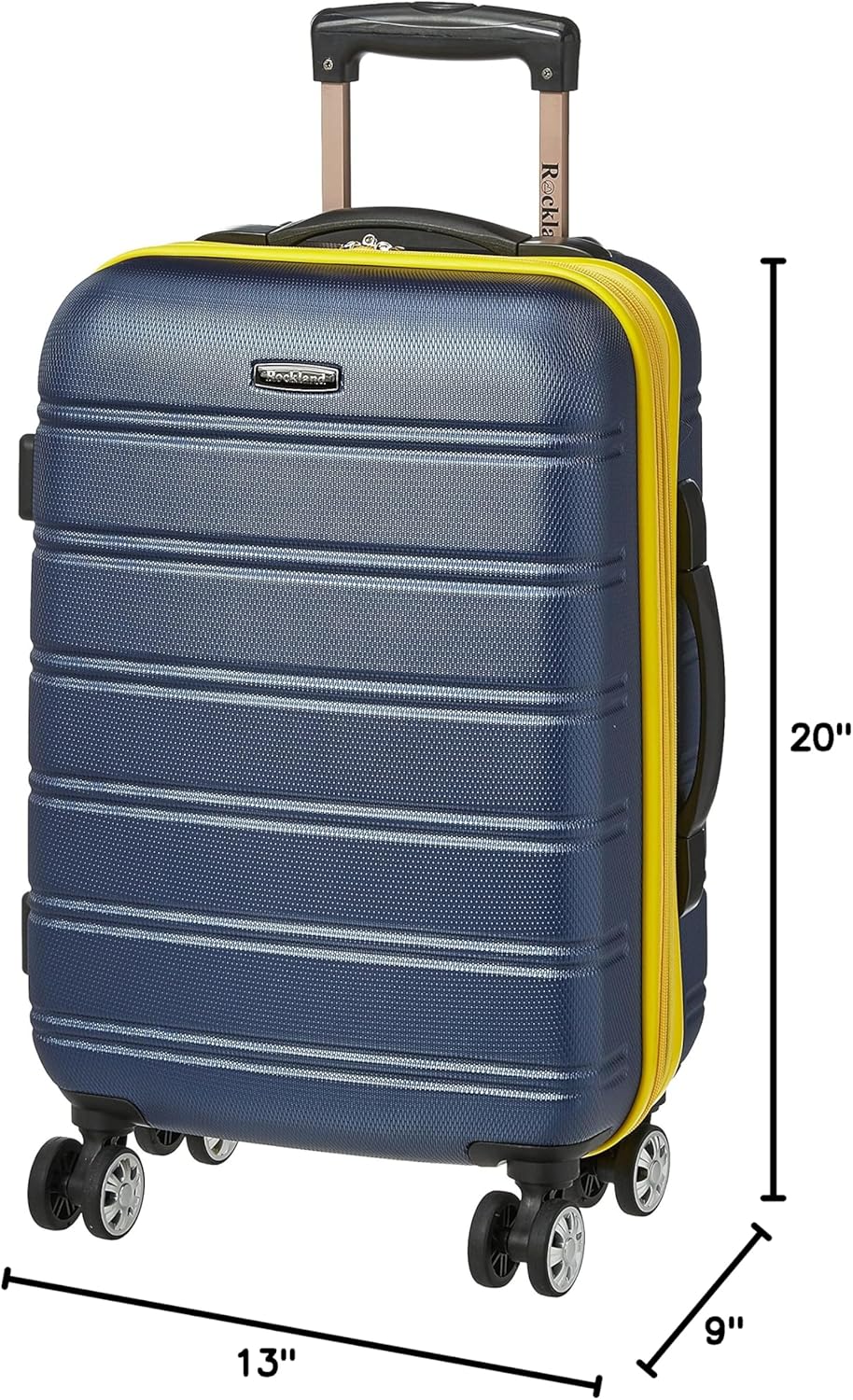 Melbourne Hardside Expandable Spinner Wheel Luggage, Carry-On 20", Metallic - Colors B