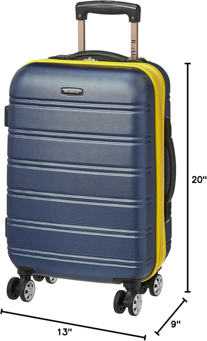 Melbourne Hardside Expandable Spinner Wheel Luggage, Carry-On 20", Metallic - Colors B