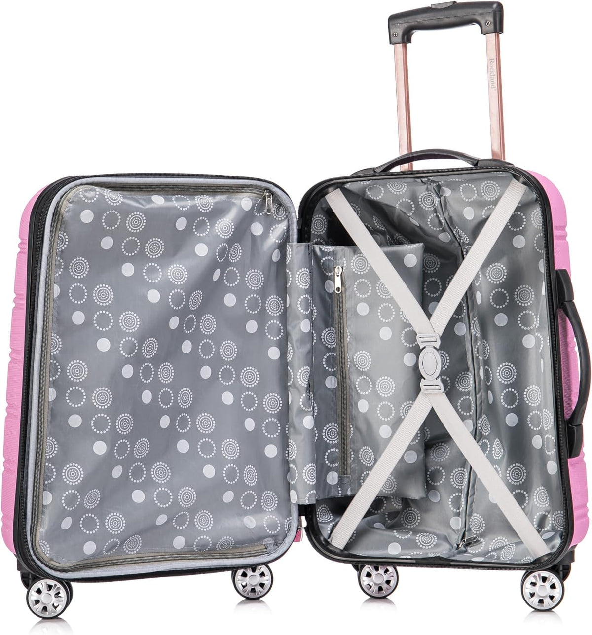 Melbourne Hardside Expandable Spinner Wheel Luggage, Carry-On 20", Metallic - Colors B