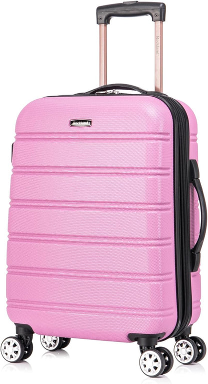 Melbourne Hardside Expandable Spinner Wheel Luggage, Carry-On 20", Metallic - Colors B