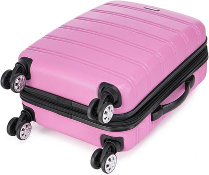 Melbourne Hardside Expandable Spinner Wheel Luggage, Carry-On 20", Metallic - Colors B