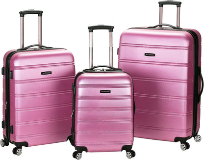Melbourne Hardside Expandable Spinner Wheel Luggage, Carry-On 20", Metallic - Colors B