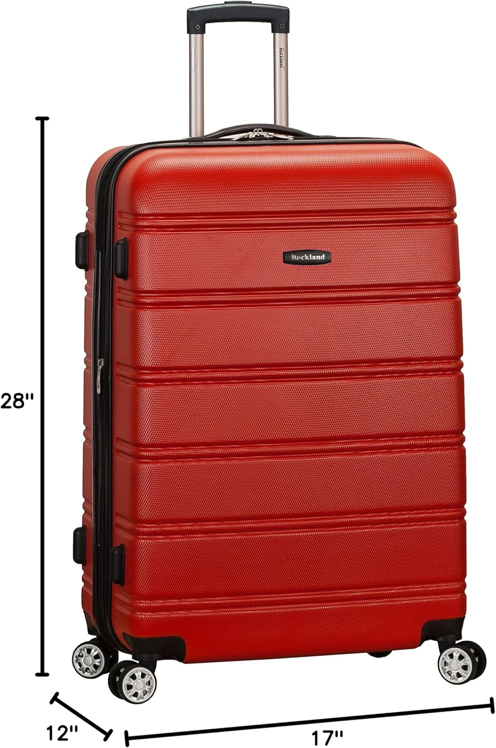 Melbourne Hardside Expandable Spinner Wheel Luggage, Carry-On 20", Metallic - Colors B