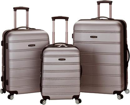 Melbourne Hardside Expandable Spinner Wheel Luggage, Carry-On 20", Metallic - Colors B