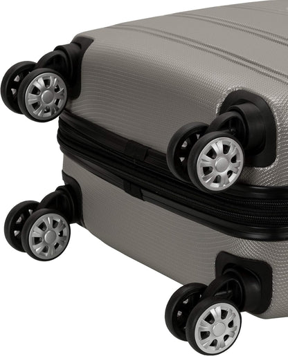 Melbourne Hardside Expandable Spinner Wheel Luggage, Carry-On 20", Metallic - Colors B