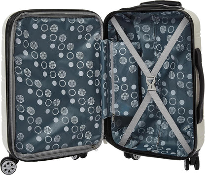 Melbourne Hardside Expandable Spinner Wheel Luggage, Carry-On 20", Metallic - Colors B
