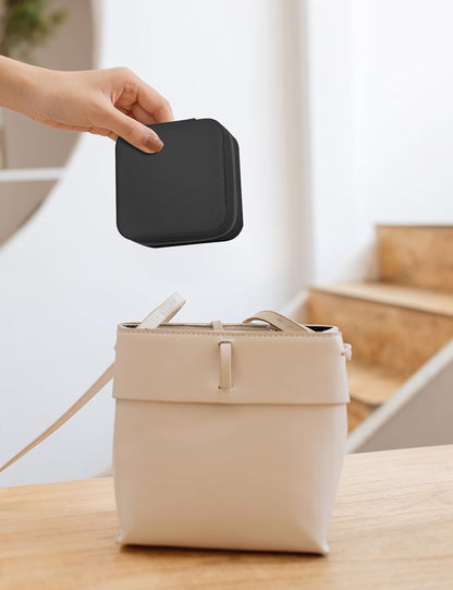 Travel Jewelry Case, Travel Jewelry Box, Mini Jewelry Travel Case, Jewelry Organizer Case, Portable Small Jewelry Organizer Storage Boxes - Best Gift for Women Girls.