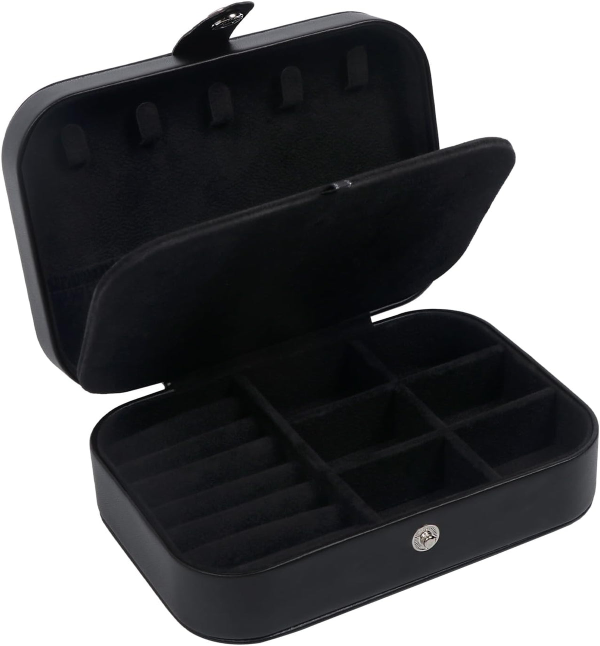 Travel Jewelry Case, Travel Jewelry Box, Mini Jewelry Travel Case, Jewelry Organizer Case, Portable Small Jewelry Organizer Storage Boxes - Best Gift for Women Girls.