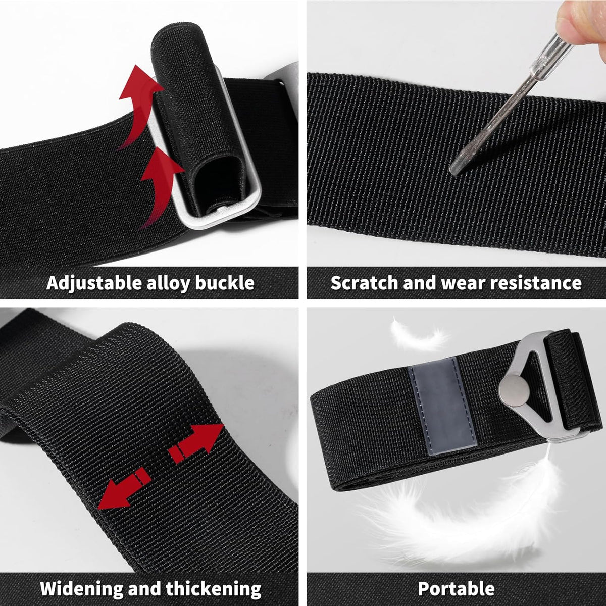 2-in-1 Travel Belt for Luggage Straps Add a Bag Bungees Suitcase Luggage Strap Over Handle Suitcases Belt for Carry On Bag Adjustable Backpack Attachment Airport Travel Accessories Orange