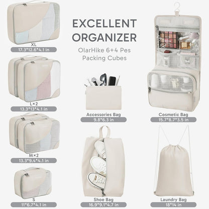 Packing Cubes for Travel,Turquoise