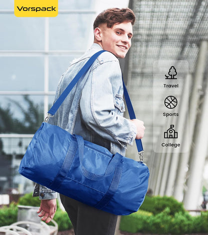 Duffel Bag 20-24-28 Inches Foldable Gym Bag for Men Women Duffle Bag Lightweight with Inner Pocket for Travel Sports
