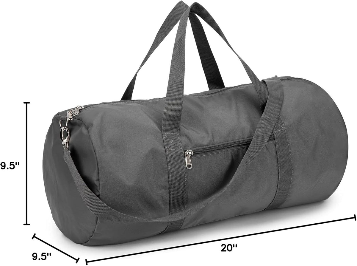 Duffel Bag 20-24-28 Inches Foldable Gym Bag for Men Women Duffle Bag Lightweight with Inner Pocket for Travel Sports