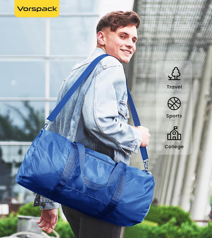Duffel Bag 20-24-28 Inches Foldable Gym Bag for Men Women Duffle Bag Lightweight with Inner Pocket for Travel Sports