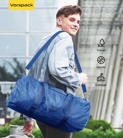 Duffel Bag 20-24-28 Inches Foldable Gym Bag for Men Women Duffle Bag Lightweight with Inner Pocket for Travel Sports