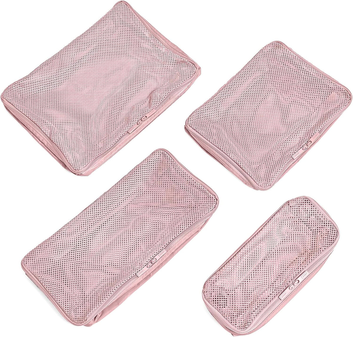 Insider Packing Cubes Set of 4 – Lightweight Travel Organizers for Luggage, Suitcases & Carry-On Bags, Jet Black