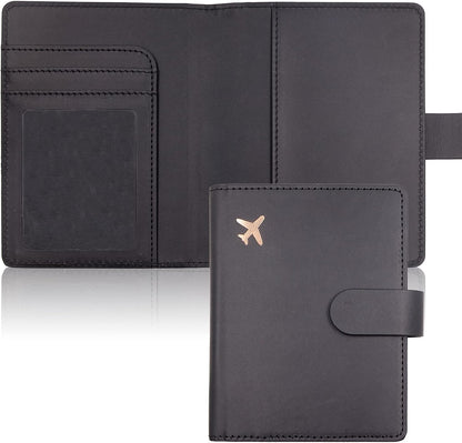 Passport Holder,Passport Holder Card Slots, Passport and Vaccine Card Holder Combo, Cute Passport cover for Women and Men, with Waterproof Rfid Blocking, Passport Travel Wallet(Moss green)