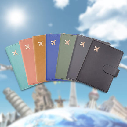 Passport Holder,Passport Holder Card Slots, Passport and Vaccine Card Holder Combo, Cute Passport cover for Women and Men, with Waterproof Rfid Blocking, Passport Travel Wallet(Moss green)
