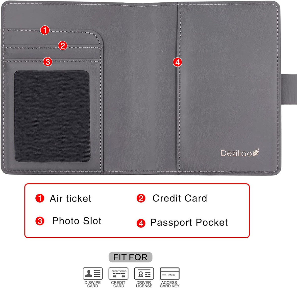 Passport Holder,Passport Holder Card Slots, Passport and Vaccine Card Holder Combo, Cute Passport cover for Women and Men, with Waterproof Rfid Blocking, Passport Travel Wallet(Moss green)