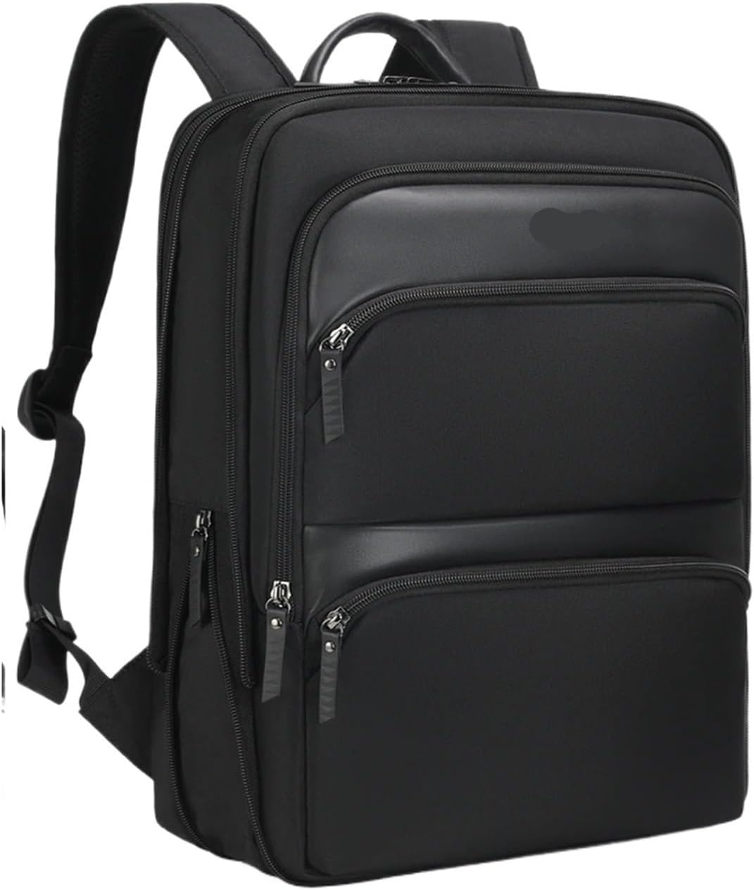 Expandable Backpack Men Thin Bags For Travel Waterproof Male 15.6inch Laptop Bag Mochilas Knapsack(Black 15.6inch)