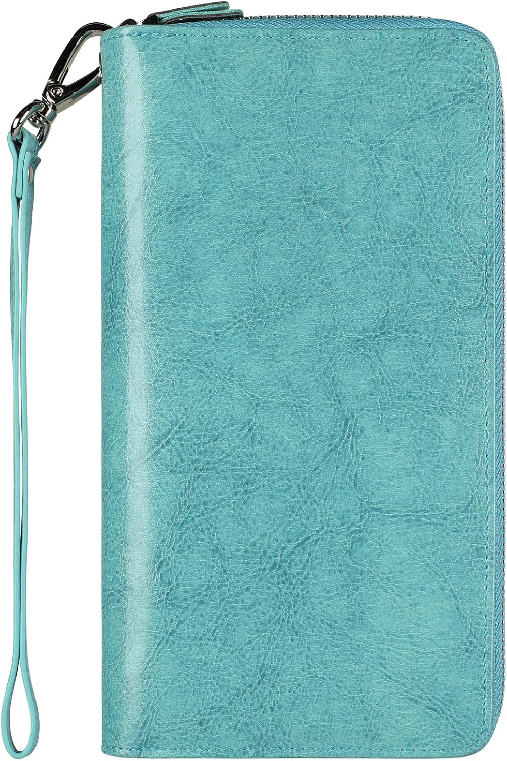 Small Compact Women Wallet RFID Blocking Genuine Leather Bifold Purse with ID Windows - Colors A