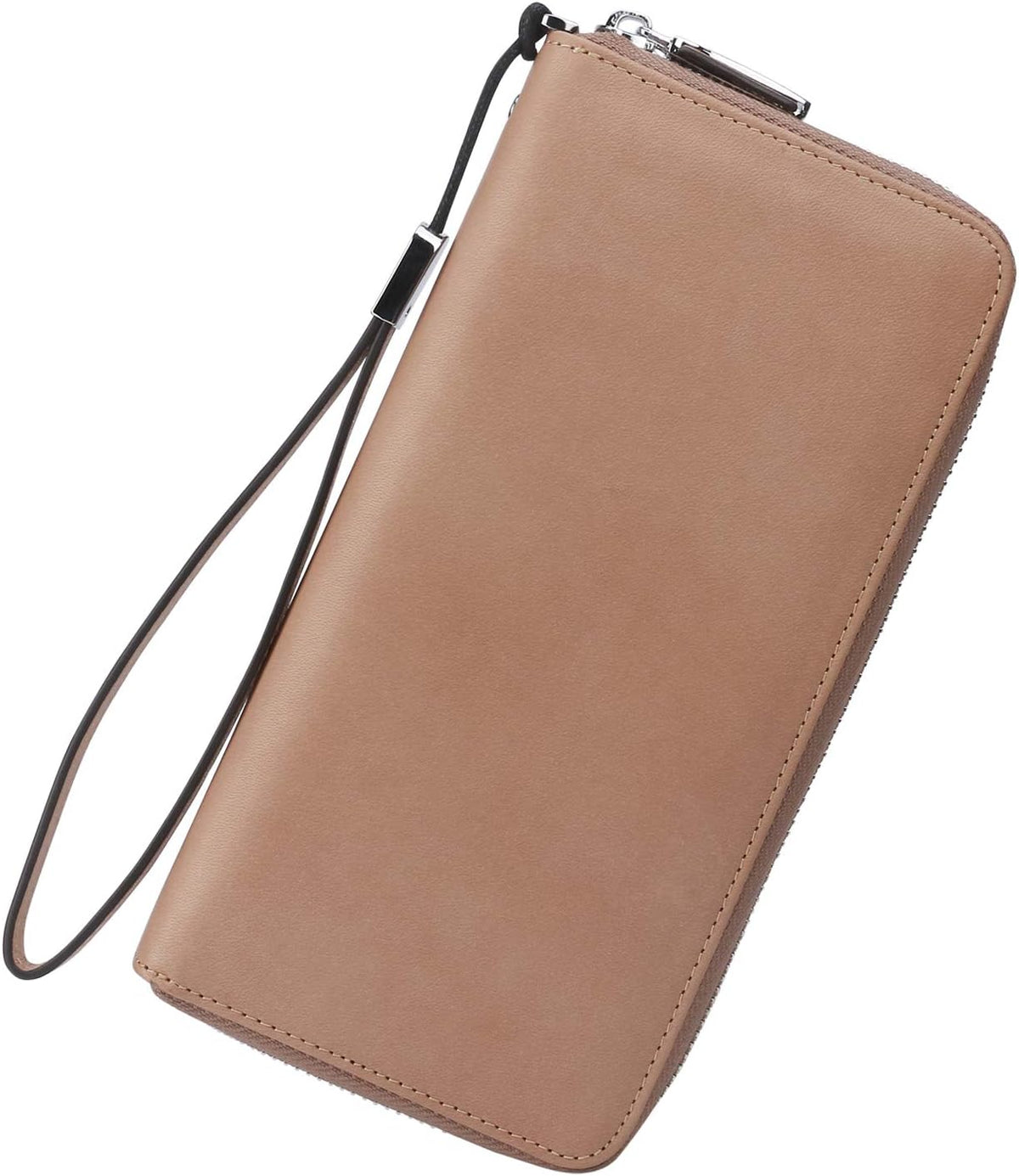 Small Compact Women Wallet RFID Blocking Genuine Leather Bifold Purse with ID Windows - Colors A