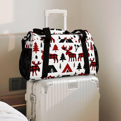 Lightweight Foldable Travel Duffel Bag Carry On Overnight Weekender Tote Bag for Women Yoga Gym