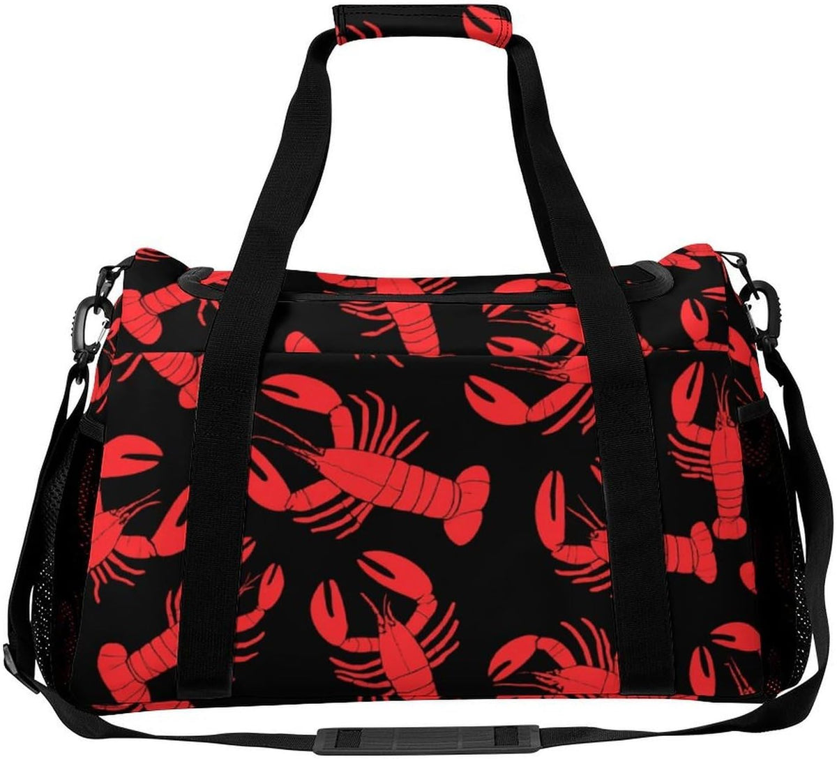Lightweight Foldable Travel Duffel Bag Carry On Overnight Weekender Tote Bag for Women Yoga Gym