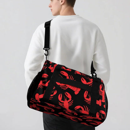 Lightweight Foldable Travel Duffel Bag Carry On Overnight Weekender Tote Bag for Women Yoga Gym