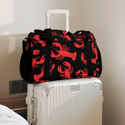 Lightweight Foldable Travel Duffel Bag Carry On Overnight Weekender Tote Bag for Women Yoga Gym
