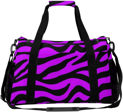 Lightweight Foldable Travel Duffel Bag Carry On Overnight Weekender Tote Bag for Women Yoga Gym