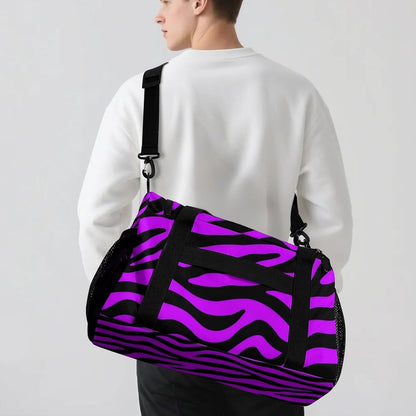 Lightweight Foldable Travel Duffel Bag Carry On Overnight Weekender Tote Bag for Women Yoga Gym