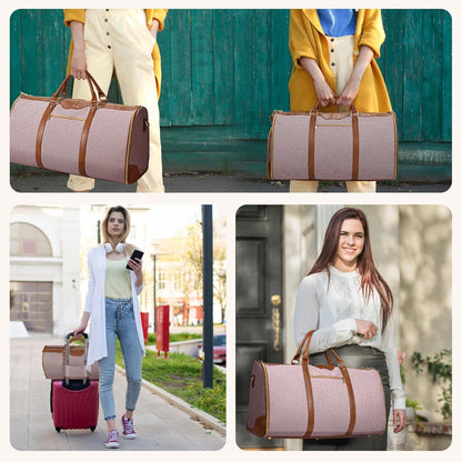 Garment Bag for Travel, Convertible Carry-on Duffel with Shoe Compartment, Waterproof & Wrinkle-Free Suit Carrier, Foldable & Lightweight, 50L